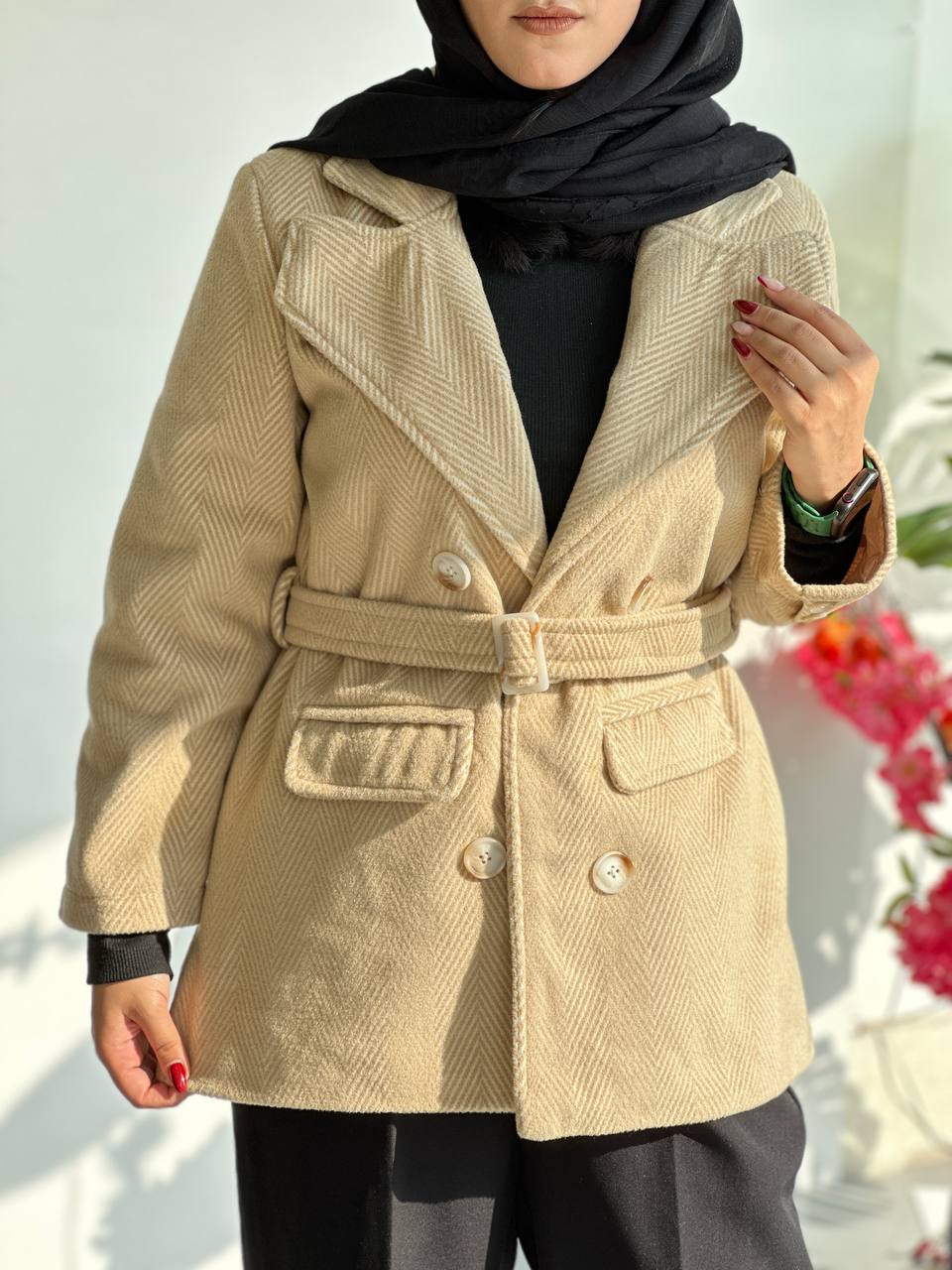 کت فوتر جناغی زنانه